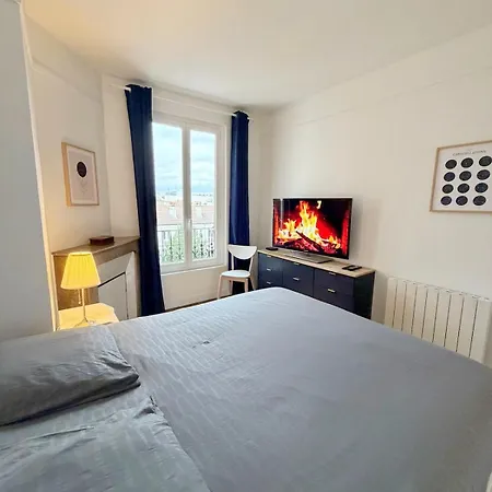 2 Bright - 4 People - Paris Metro 13 Apartamento *