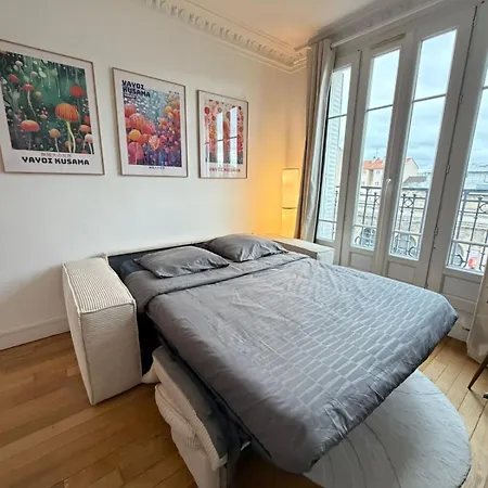 Apartment 2 Bright - 4 People - Paris Metro 13 Clichy
